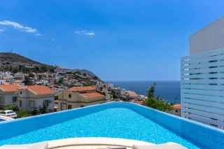 Villa Bride Premium | Luxury Sea View Villa with Jacuzzi in Kalkan 