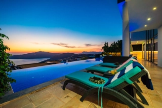 Villa Hyperion – Luxury Sea View Villa with Indoor Pool in Kalkan