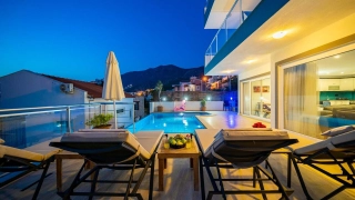 Villa Angel | Luxusvilla mit Meerblick & Privatpool in Kalkan Kışla 