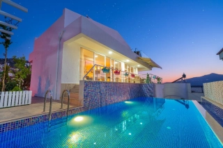Villa Beyza | Luxusvilla mit Meerblick und Privatpool in Kalkan Kışla