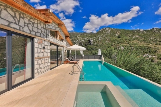 Villa Manna Kalkan – Luxusvilla mit Whirlpool, Sauna & Türkischem Bad