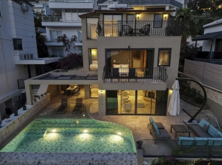 Villa Calypso – Luxusvilla mit Infinity-Pool & Meerblick in Kalkan