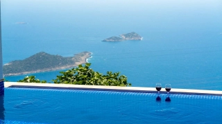 Villa Doruk Kalkan | Luxusvilla mit Infinity-Pool und Meerblick