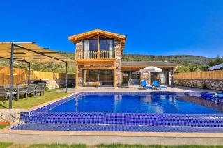 Villa Ladin, Muhafazakar Balayı Villası | Kalkan Villa
