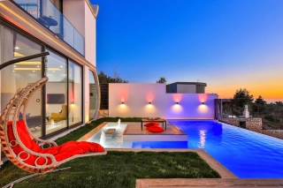 Villa Alyans – Kalkan İslamlar’da Deniz Manzaralı, Jakuzili, Korunaklı