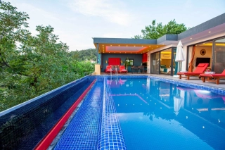 Villa Gold Premium | Private Pool Villa with Jacuzzi in Nature, Kalkan