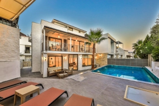 Villa Orange Kalkan – Luxury 3-Bedroom Villa with Jacuzzi