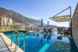 Villa Royal 1 – Deniz Manzaralı Lüks 6 Kişilik Villa | Kalkan Ortaalan