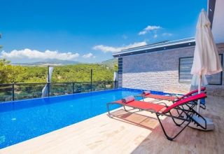 Villa Anemon 2 – 2 Yatak Odalı, Kapalı Isıtmalı Havuzlu