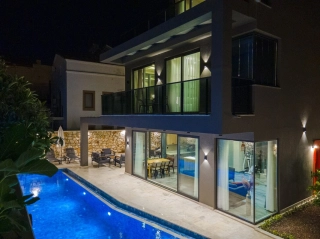 Villa Simurg, Partial Sea View, Close to the Center, | Kalkan Vil