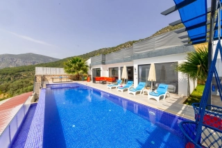 Villa Kont, Sheltered, With Children’s Pool, Honeymoon | Kalkan 