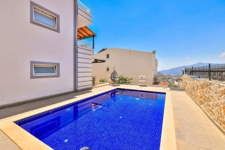 Villa Buse Kızıltaş, 7 Kişilik, Deniz Manzaralı | Kalkan Villa