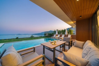 Villa Aura A | Luxusvilla mit Meerblick in Kalkan Kalamar 