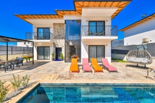 Villa Keskin Duo | Kaş Çukurbağ’da Doğa İçinde Özel Havuzlu Villa