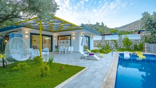 Villa Sukulent | Abgeschiedene Villa mit Sauna & Whirlpool in Kalkan 