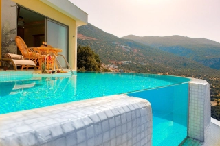 Villa Bloom, Sea View, Balcony, Whirlpool | Kalkan Villa