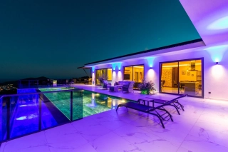 Villa Niro, Nature View, Sheltered, 6 Persons | Kalkan Villa