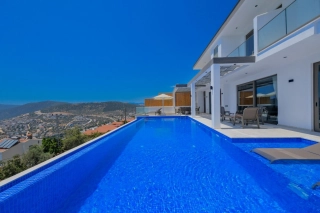Villa Asar Alt Kalkan | Luxusvilla mit Meerblick und privatem Pool