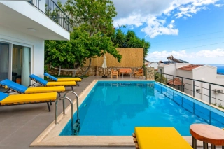 Villa Ardıç Kızıltaş Luxusvilla mit Meerblick,  Privatem Pool