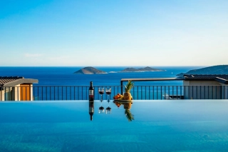 Villa Aura E | Luxusvilla mit Meerblick in Kalkan Kalamar 