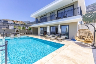  Villa Colmar Doğa manzara, Sauna, Jakuzi, hamam| Kalkan Villa 