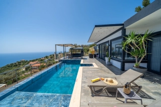 Villa Sea Kaş, Deniz Manzaralı ,Sinema ve Spor salonu | Kalkan Villa