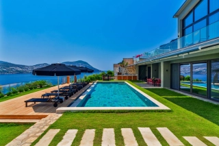 Villa Pi | Luxury Sea View Villa for Rent in Kalkan Center