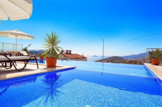 Villa Kalkan 2 Moderne Architektur teilweiser Meerblick | Kalkan Villa