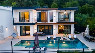 Villa Bulut 4 – Luxusvilla mit Hammam, Sauna & Doppel-Whirlpool