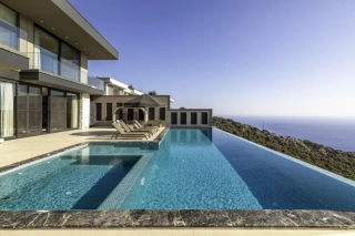 Villa Mira Ordu | Luxusvilla mit Meerblick in Kalkan Kördere