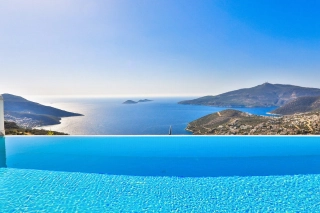 Villa Adora 2 – Kalkan Kördere’de Deniz Manzaralı Korunaklı Balayı 