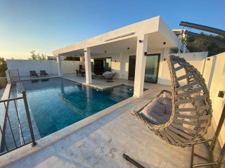 Villa Nurella | Luxus Balayı Villa mit Jacuzzi und Sauna in Kalkan