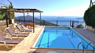 Villa Zümrüt 2 – Private Family Villa with Seaview & Pool in Kalkan 