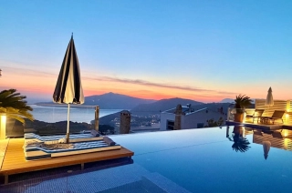 Villa La Mer – Luxusvilla mit Meerblick & Whirlpool in Kalkan