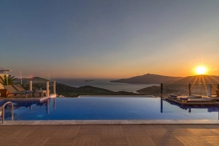 Villa La Mer Azur – Luxe Sea-View Villa in Kalkan Kördere with Indoor