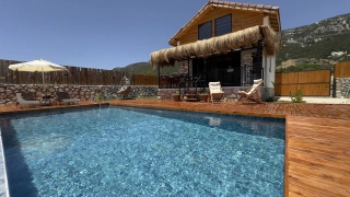 Villa Koca Armut, Sheltered, Honeymoon, Jacuzzi | Kalkan Villa