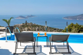 Villa La Mer Suit Kalkan 2 Bedroom 4 Persons in Kördere Location