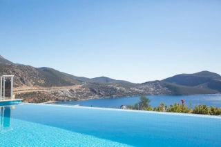 Villa Mehtap – Luxusvilla mit Meerblick nahe Kalkan Zentrum 