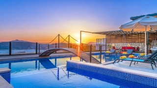 Villa Ada – Luxusvilla mit Meerblick und Innenpool in Kalkan Kördere