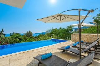 Villa Greenscape | Luxury Sea View Villa for 14 in Kalkan Kalamar