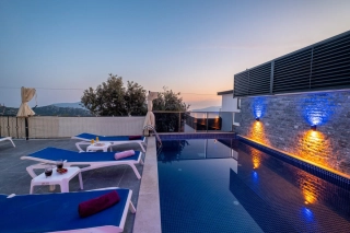 Villa Gül Kördere – Luxury Sea View Villa with Jacuzzi, Sauna 