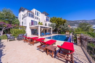 Villa Husam Kalkan – Luxusvilla mit Meerblick | 4 Schlafzimmer